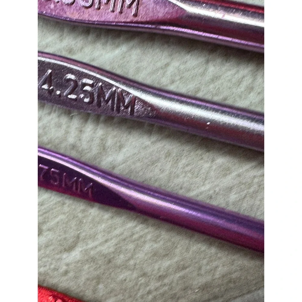 Boye Crochet Hooks Knitting Needles Set‎ Aluminum Metal Crafting Hobby Handmade